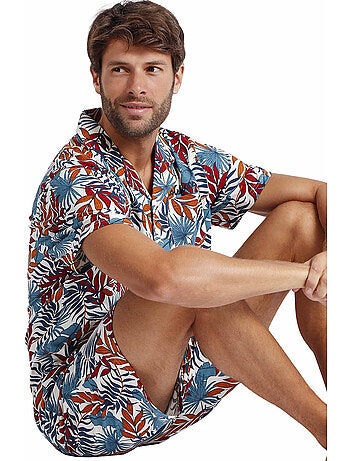 LOIS Pijama Abierto Manga Corta Dynamic para Hombre