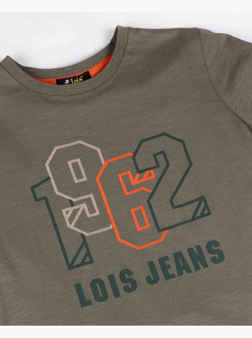 LOIS Pijama Manga Corta Brush para Niño - Kiabi