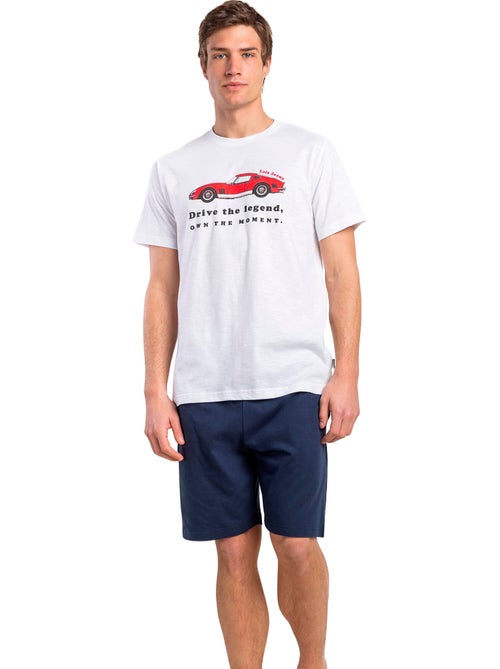 LOIS Pijama Manga Corta Driver para Hombre - Kiabi LOIS Pijama Manga Corta Driver para Hombre - Kiabi