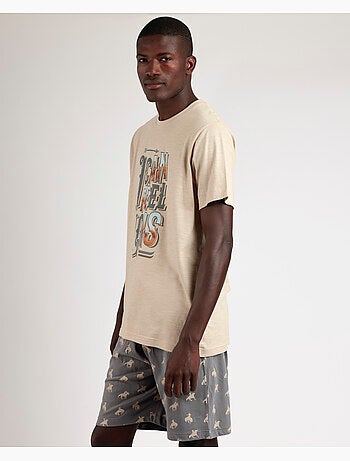 LOIS Pijama Manga Corta Feel It para Hombre