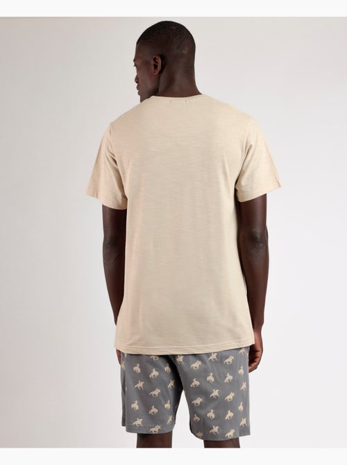 LOIS Pijama Manga Corta Generals para Hombre - Kiabi LOIS Pijama Manga Corta Generals para Hombre - Kiabi