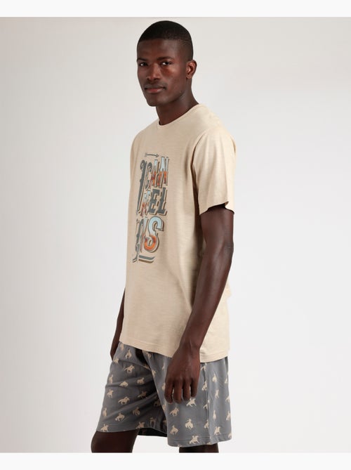 LOIS Pijama Manga Corta Generals para Hombre - Kiabi LOIS Pijama Manga Corta Generals para Hombre - Kiabi
