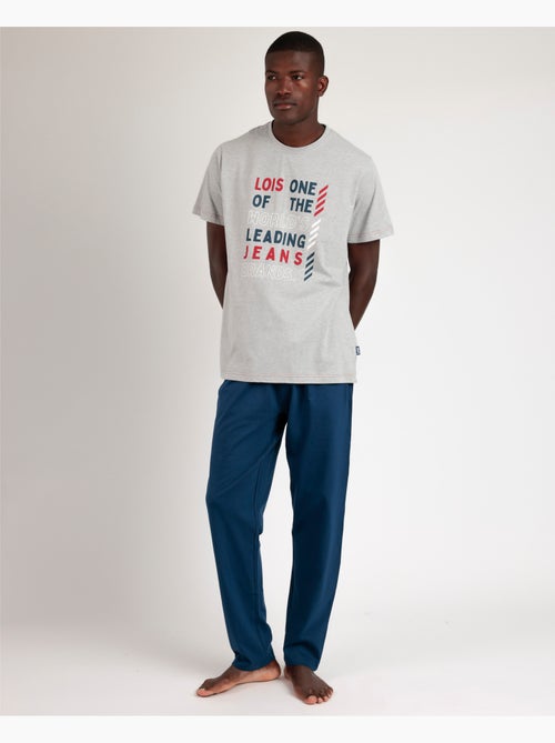 LOIS Pijama Manga Corta Grey Leader para Hombre - Kiabi
