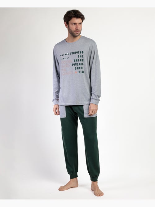 LOIS Pijama Manga Larga Den1962 para Hombre - Kiabi LOIS Pijama Manga Larga Den1962 para Hombre - Kiabi