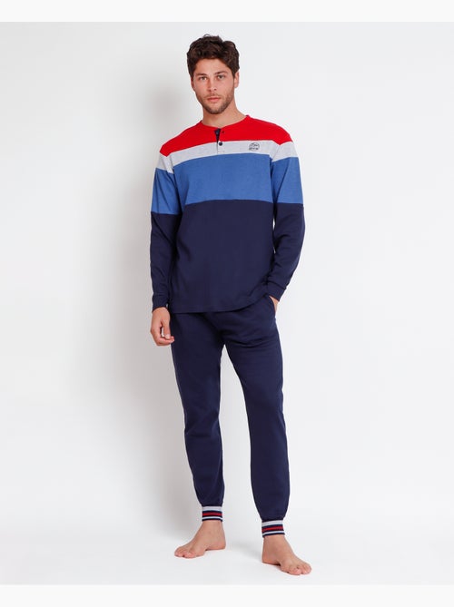 LOIS Pijama Manga Larga Division para Hombre - Kiabi LOIS Pijama Manga Larga Division para Hombre - Kiabi