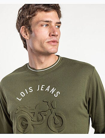 LOIS Pijama Manga Larga Embossing para Hombre