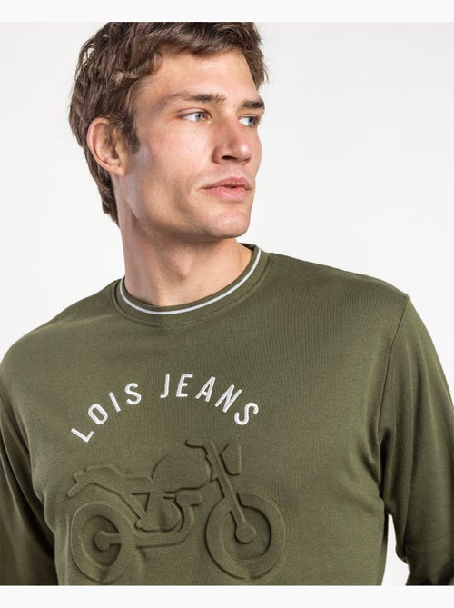LOIS Pijama Manga Larga Embossing para Hombre - Kiabi