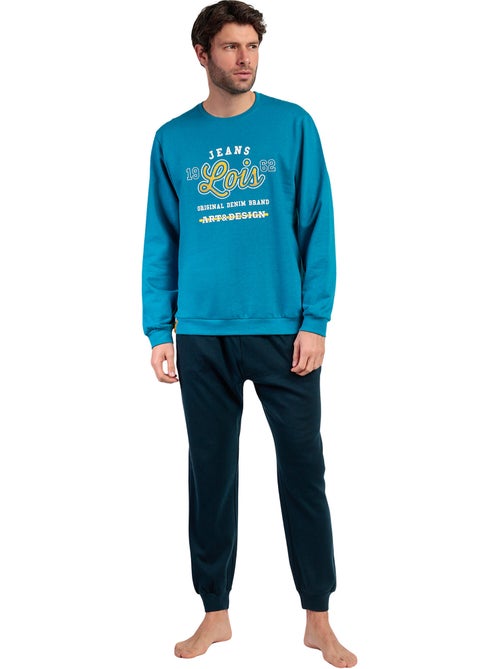 LOIS Pijama Manga Larga Felpa Snow para Hombre - Kiabi