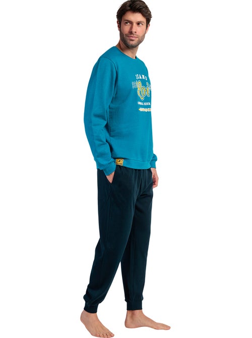 LOIS Pijama Manga Larga Felpa Snow para Hombre - Kiabi