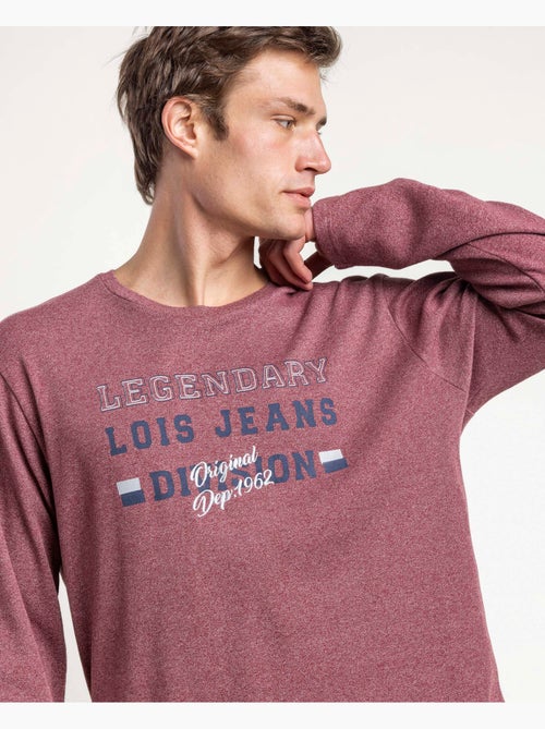 LOIS Pijama Manga Larga Legendary para Hombre - Kiabi LOIS Pijama Manga Larga Legendary para Hombre - Kiabi