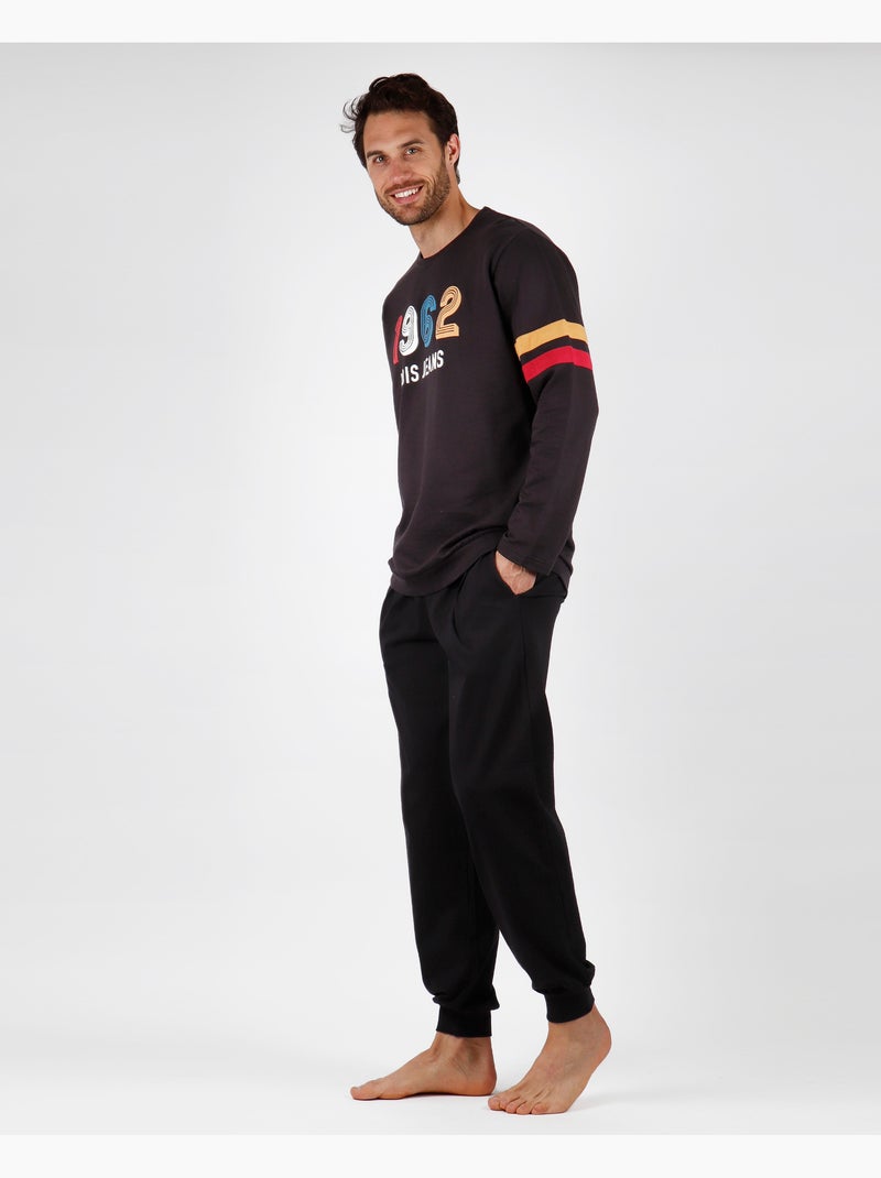 LOIS Pijama Manga Larga Mexico para Hombre Gris oscuro - Kiabi