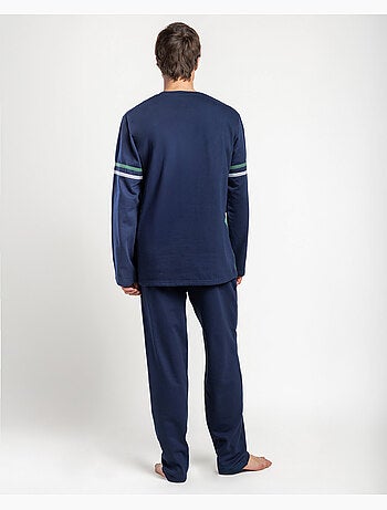 LOIS Pijama Manga Larga Preppy para Hombre