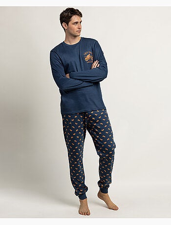LOIS Pijama Manga Larga Roadster para Hombre