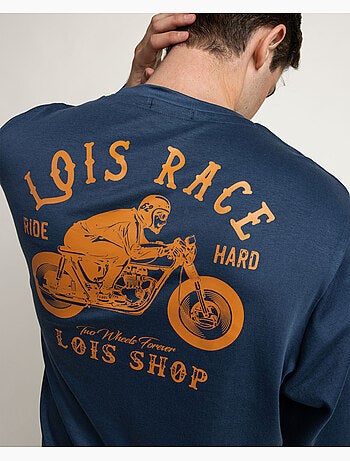 LOIS Pijama Manga Larga Roadster para Hombre