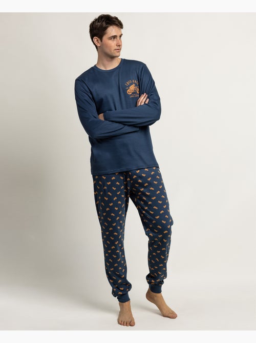 LOIS Pijama Manga Larga Roadster para Hombre - Kiabi LOIS Pijama Manga Larga Roadster para Hombre - Kiabi