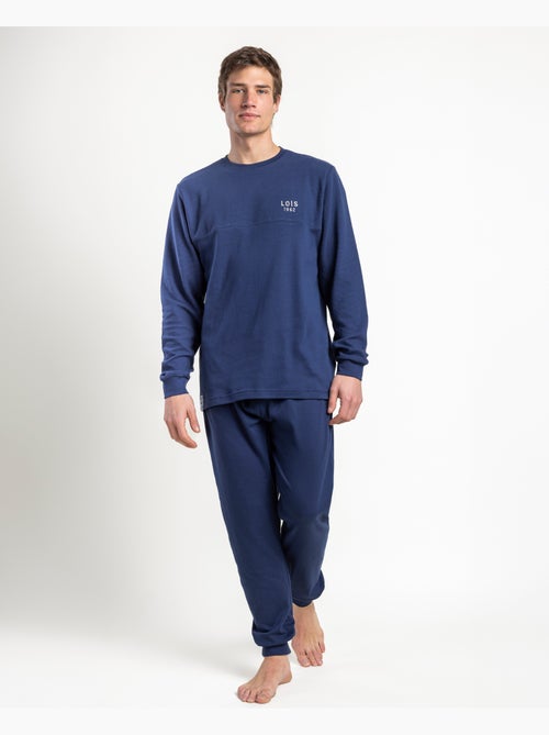 LOIS Pijama Manga Larga Roy para Hombre - Kiabi LOIS Pijama Manga Larga Roy para Hombre - Kiabi