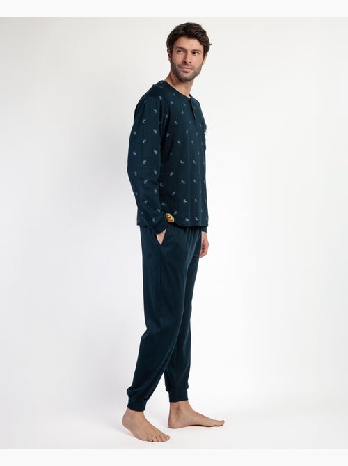 LOIS Pijama Manga Larga Tapeta Snow para Hombre - Kiabi LOIS Pijama Manga Larga Tapeta Snow para Hombre - Kiabi