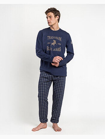 LOIS Pijama Manga Larga Wanted & Wild para Hombre