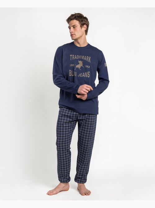 LOIS Pijama Manga Larga Wanted & Wild para Hombre - Kiabi