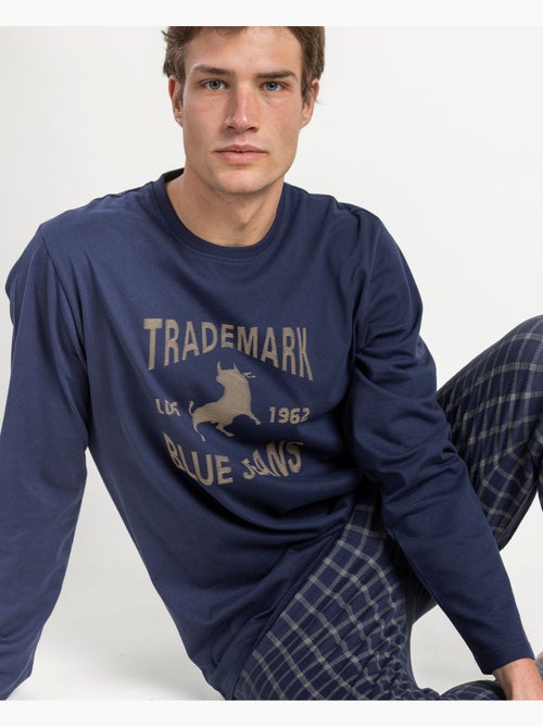 LOIS Pijama Manga Larga Wanted & Wild para Hombre - Kiabi