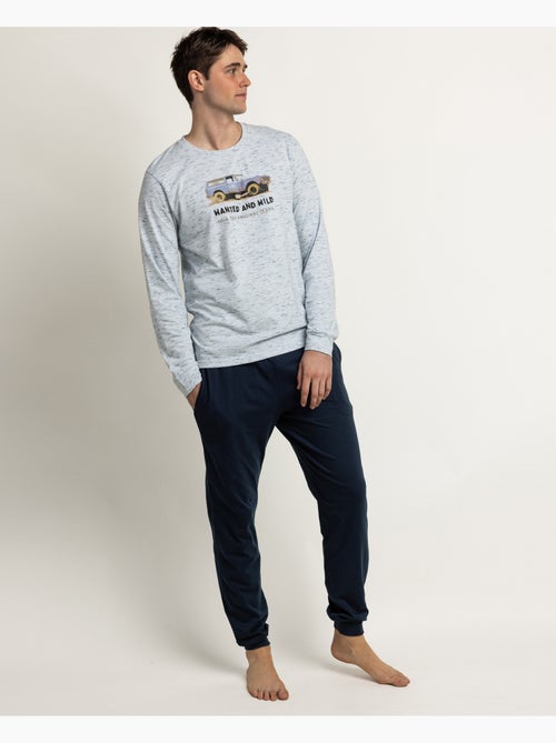 LOIS Pijama Manga Larga Wanted & Wild para Hombre - Kiabi
