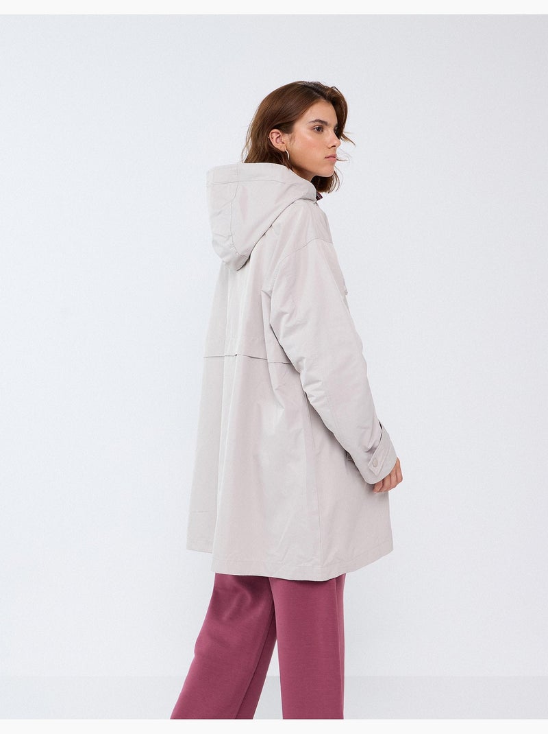 Long parka, mo fashion Beige - Kiabi
