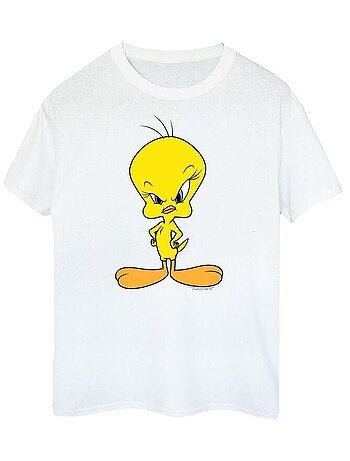 Looney Tunes - Camiseta Angry de Piolín de Algodón para Hombre
