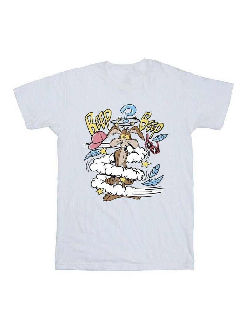 Looney Tunes - Camiseta de El Coyote Daze para Hombre Blanco - Kiabi