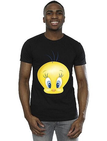 Looney Tunes - Camiseta de Piolín Cara para Hombre
