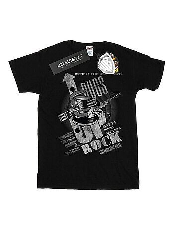 Looney Tunes - Camiseta What's Up Rock de Bugs Bunny para Hombre