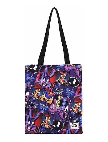 Looney Tunes Space Jam 2: A New Legacy Jam Bolsa de la Compra Tote Shopping Bag, Multicolor
