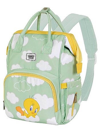 Looney Tunes Tweety (Piolín) Clouds Mochila Mommy, Verde