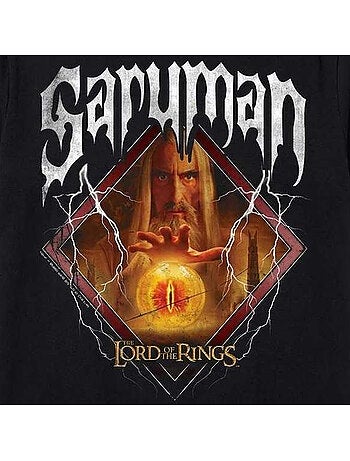 Lord Of The Rings - Camiseta de Saruman Diseño Banda para Adultos Unisex