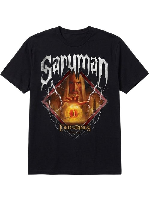 Lord Of The Rings - Camiseta de Saruman Diseño Banda para Adultos Unisex - Kiabi Lord Of The Rings - Camiseta de Saruman Diseño Banda para Adultos Unisex - Kiabi