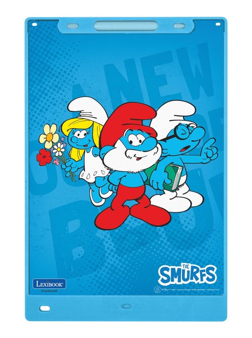 Los Pitufos 11'' tableta de tinta electrónica multicolor para aprender a dibuTarro con plantillas - Kiabi