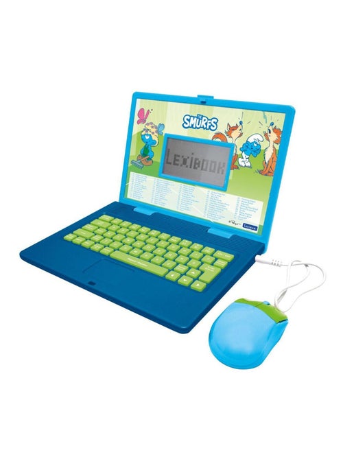 Los Pitufos puertoátil Educativo Bilingüe con 124 actividades (EN/FR) - Kiabi