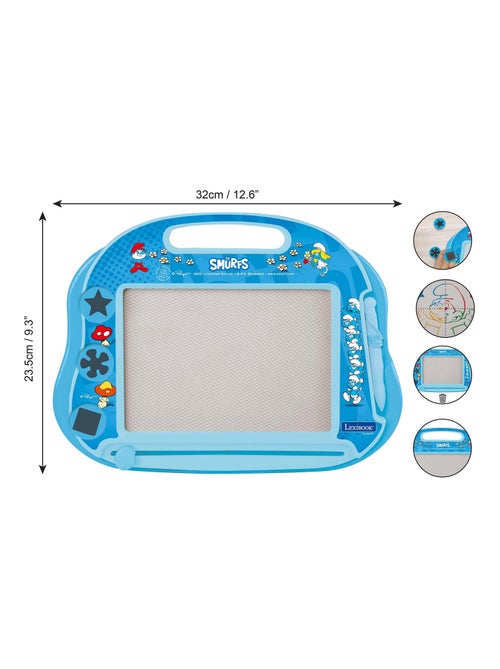 Los Pitufos Tablero de dibujo magnético multicolor con accesorios Formato A5 - Kiabi