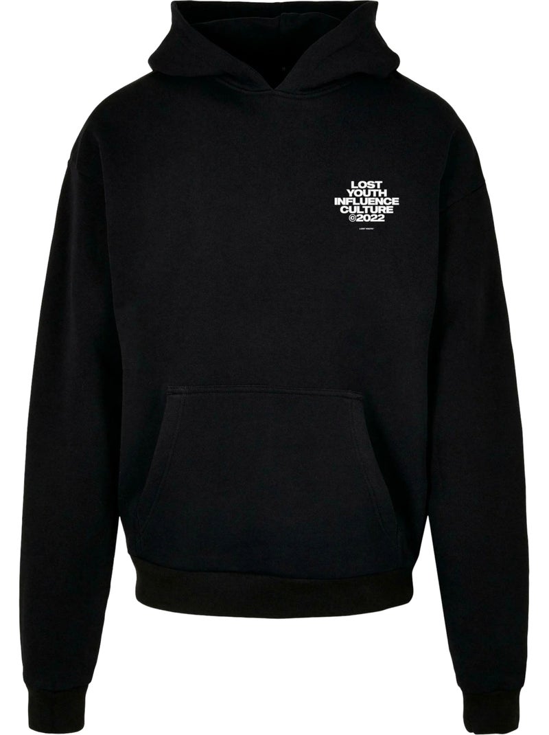 Lost Youth - Sudadera Culture para Hombre Negro - Kiabi