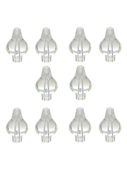 Lote de 10 boquillas de silicona sin BPA Thermobaby para jeringas nasales - Kiabi