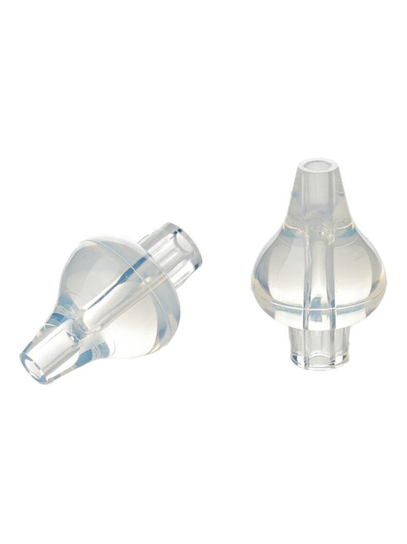 Lote de 10 boquillas de silicona sin BPA Thermobaby para jeringas nasales Transparente - Kiabi