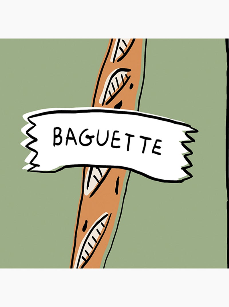Lote de 15 servilletas baguette Verde - Kiabi