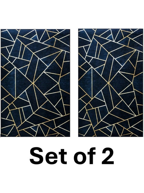 Lote de 2 alfombras gráficas - Kiabi