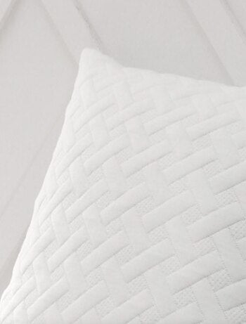Lote de 2 Almohadas de Poliéster Flocon Mémoire de Forme PROMO LINGE