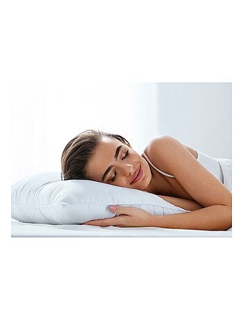 Lote de 2 almohadas de poliéster promo linge