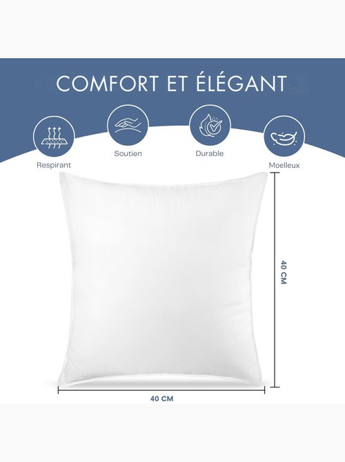 Lote de 2 Almohadas de Poliéster PROMO LINGE - Kiabi
