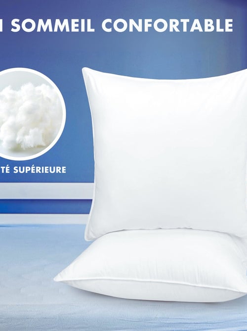 Lote de 2 Almohadas de Poliéster PROMO LINGE - Kiabi