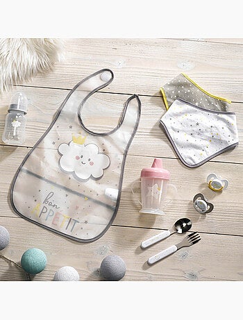 Lote de 2 baberos bandana estrellas