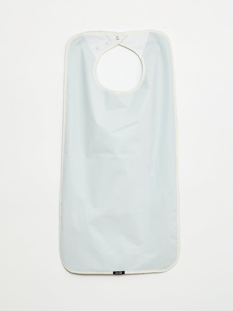 Lote de 2 baberos grandes de rizo - So Easy Verde - Kiabi