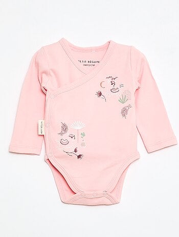 Lote de 2 bodies cruzados 'Petit Beguin'