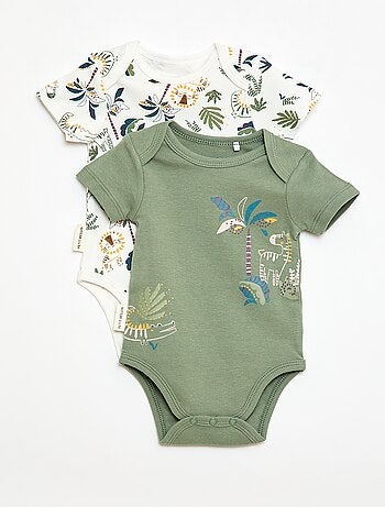 Lote de 2 bodies de manga corta